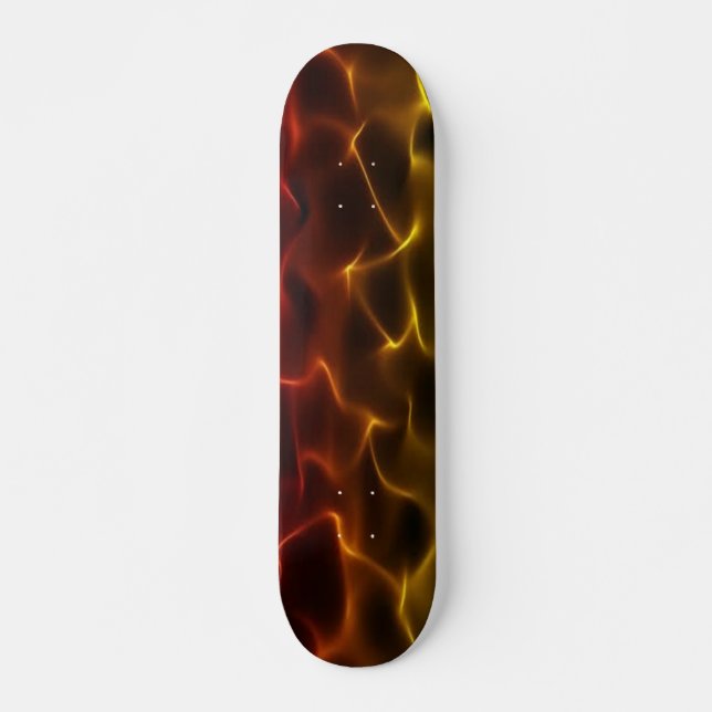 Skate Flocos de Fiery (Frente)
