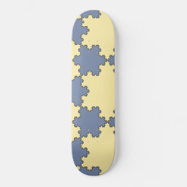 Skate Flocos de neve Koch Tesselados (Padrão Fratural)