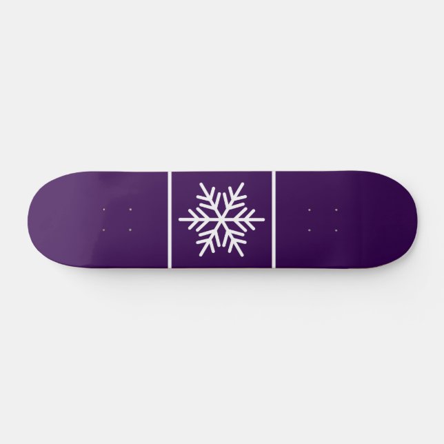 Skate Flocos de neve nórdicos Strike Profundo de roxo (Horz)