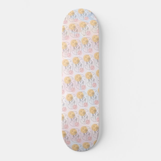 Skate Flor (Frente)