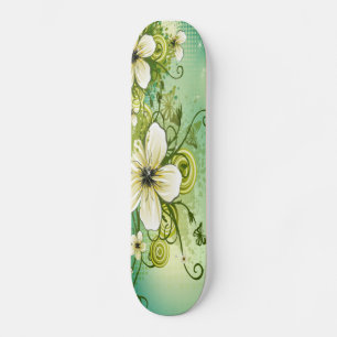 Skate Flor Branco Sk8Bord