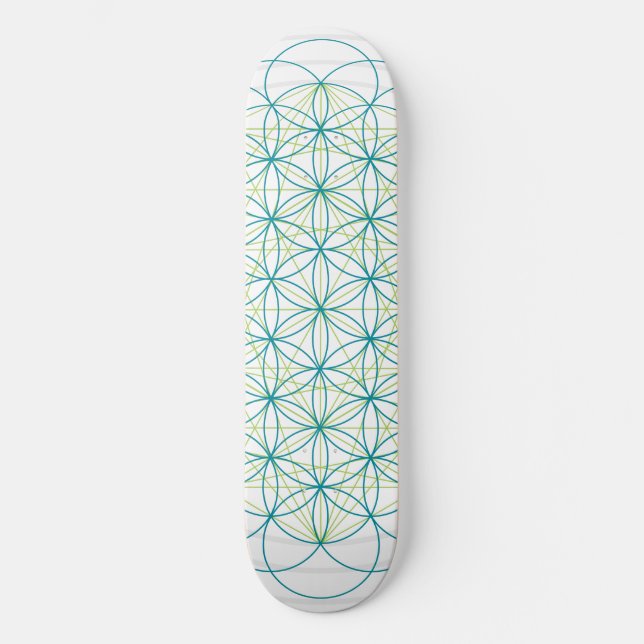 Skate Flor da Vida (Frente)