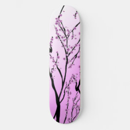 Skate Flor de Cerejeira Rosa Japonesa