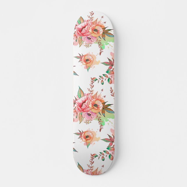 Skate Flor de primavera (Frente)