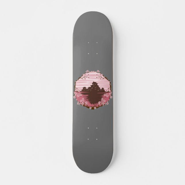 Skate Flor de Rosa (Frente)