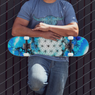 Skate Flor De Vida - Maneiras Coloridas 2