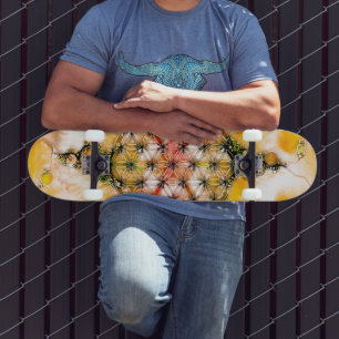 Skate Flor De Vida - Maneiras Coloridas 4