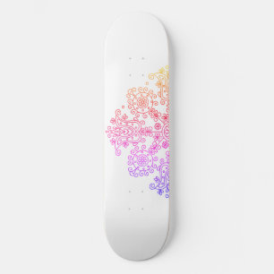 Skate flor ombre