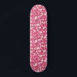 Skate Flor Rosa-Flor-Rosa-Cerejeira Japonês<br><div class="desc">Placa de skate Floral Rosa-Rosa-Flor-Cerejeira Japonesa</div>