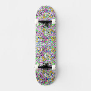 Skate Floral Botânico Colorido