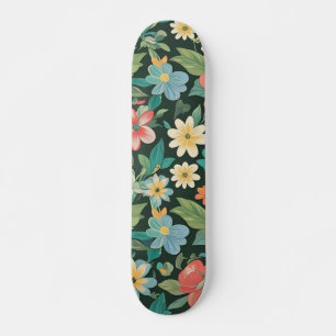 Skate Floral Colorido/Primavera
