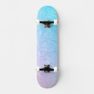 Skate Floral de Fluxo de Pastas