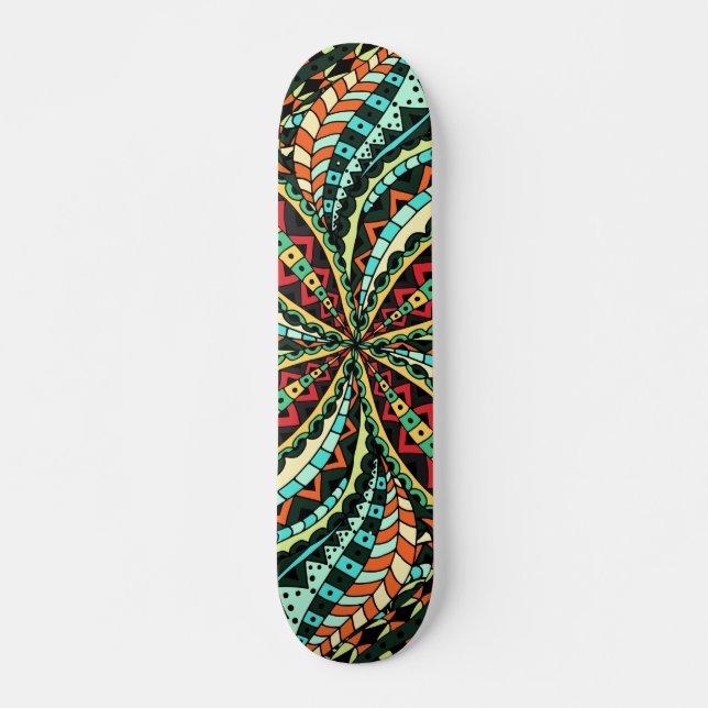 Skate Floral E Glamor Na moda (Frente)