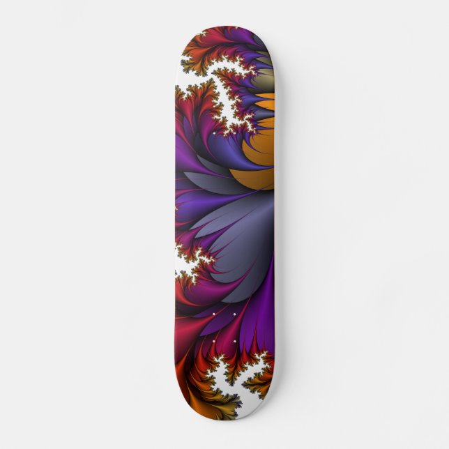 skate floral real (Frente)