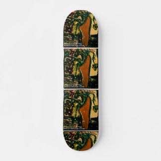 SKATE FLORAS EM UM VASE TAN