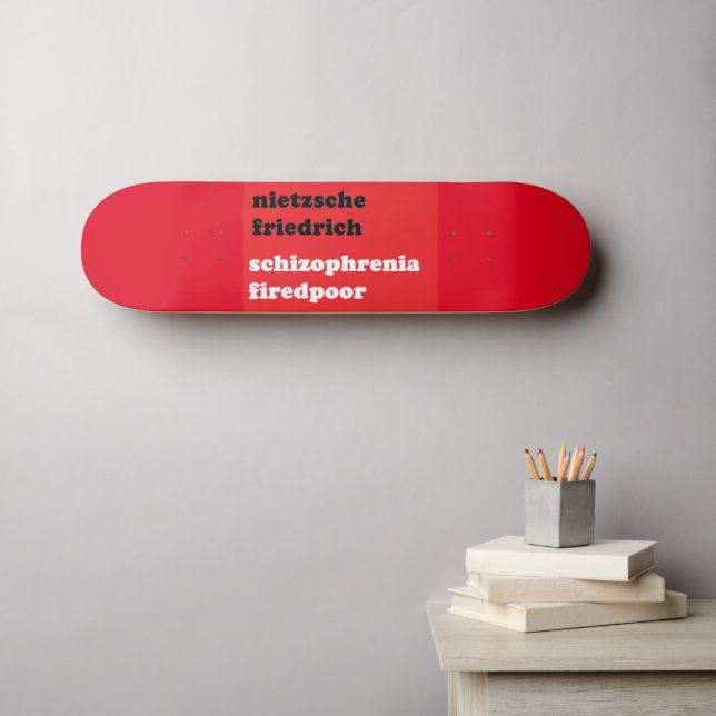 SKATE FLORENTE (Arte de parede (Horz))