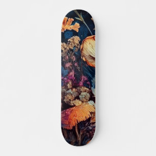 Skate Flores, arte natural
