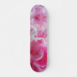 Skate Flores Cor-de-rosa