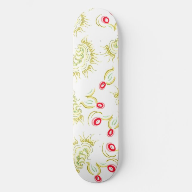 Skate Flores de cactos (Frente)