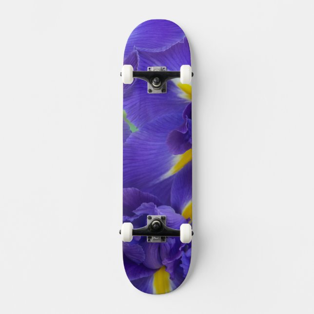 Skate Flores de íris (Frente)