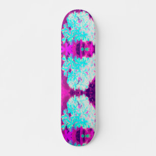 Skate Flores de Phlox com Torção de Hortelã-Pimenta Azul