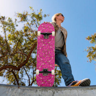 Skate Flores e criaturas inspiradas na natureza