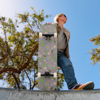 Skate Flores e criaturas inspiradas na natureza