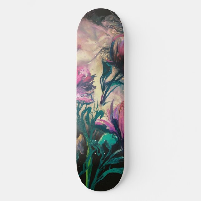 Skate Flores floridas (Frente)