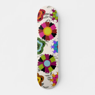 SKATE FLORES MEXICANAS DE NOVIEMBRE COLORES DIVERSOS