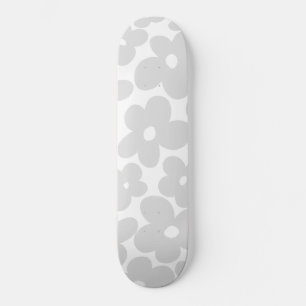 Skate Flores Retro #3 #floral #padrão #decor #arte