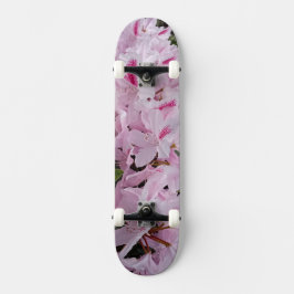 Skate Flores rosa