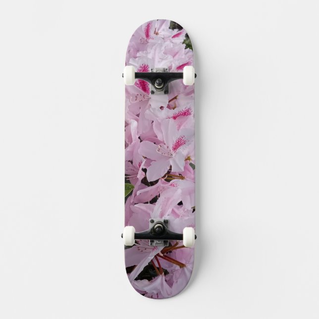 Skate Flores rosa (Frente)