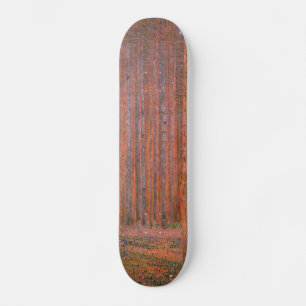 Skate Floresta de Abetos de Gustav Klimt Tannenwald Árvo