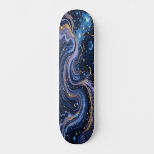 Skate Fluxo de mármore galáctico Edição 1