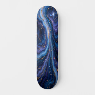 Skate Fluxo de mármore galáctico Edição 4