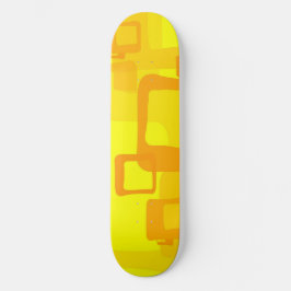 Skate Fluxo Vibrante de Sol – Formas Modernas de Arte Ab