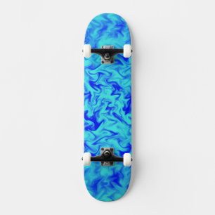 Skate Fogo Azul