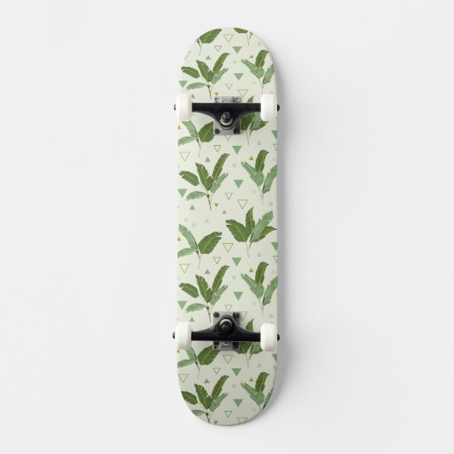 Skate Folha da banana com triângulos (Frente)