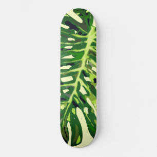 Skate Folha de Monstera Tropical -