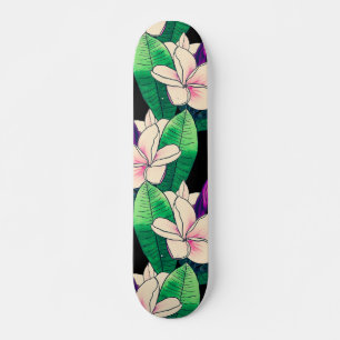 Skate Folhagem Tropical Verde na moda Plumeria
