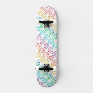 Skate Folhas Arco-íris
