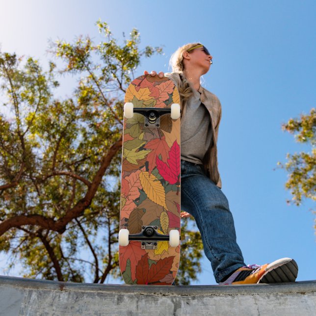 Skate Folhas coloridas do outono (Ao ar livre 1)