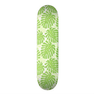Skate Folhas da planta tropical - teste padrão de