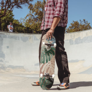 Skate Folhas da Selva Tropical Monstera 2