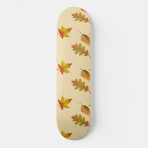 Skate Folhas de carvalho de carvalho