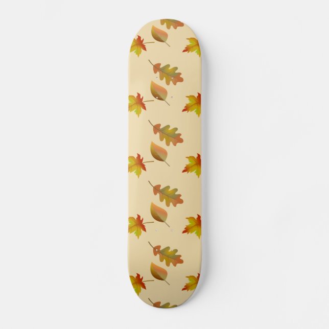 Skate Folhas de carvalho de carvalho (Frente)