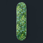 Skate Folhas de Monstera Tropicais - Viagem da Natureza<br><div class="desc">Folgas tropicais de monstera - Escolha / adicione suas cores de fundo favoritas!!</div>