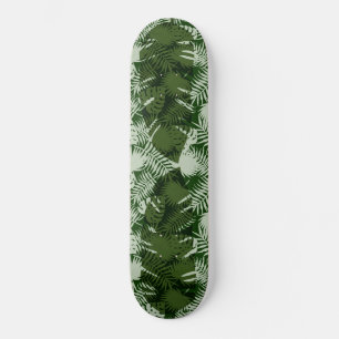 Skate folhas padrão folhas design