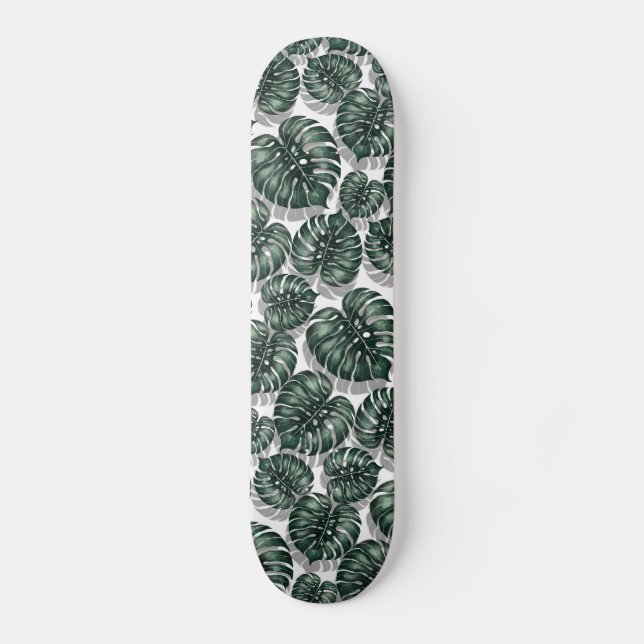 Skate Folhas tropicais (Frente)