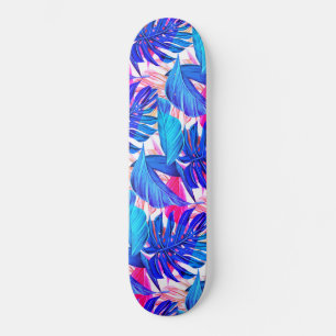 Skate Folhas tropicais exóticas -